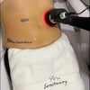 Woman getting cavitation 